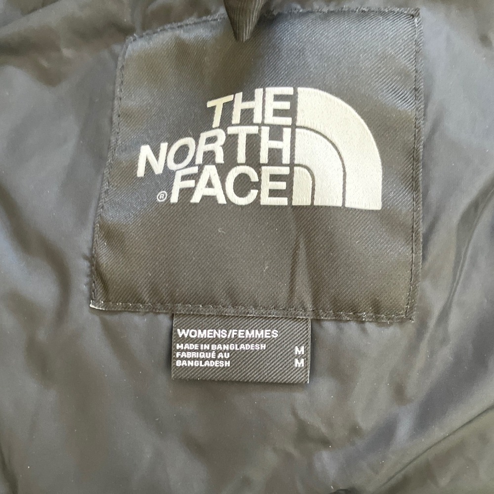 The North Face Womens Nuptse 700 Down Puffer Vest Black Size Medium 0492 - Picture 3 of 8